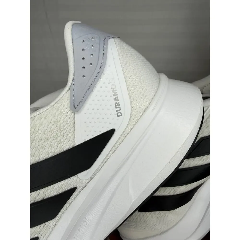 Adidas Duramo SL2 Running Shoes Men’s 9 White Black Lightmotion NWT